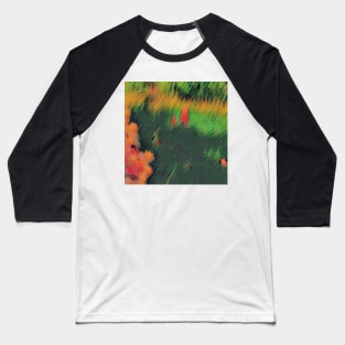 Abstract flower forest Baseball T-Shirt